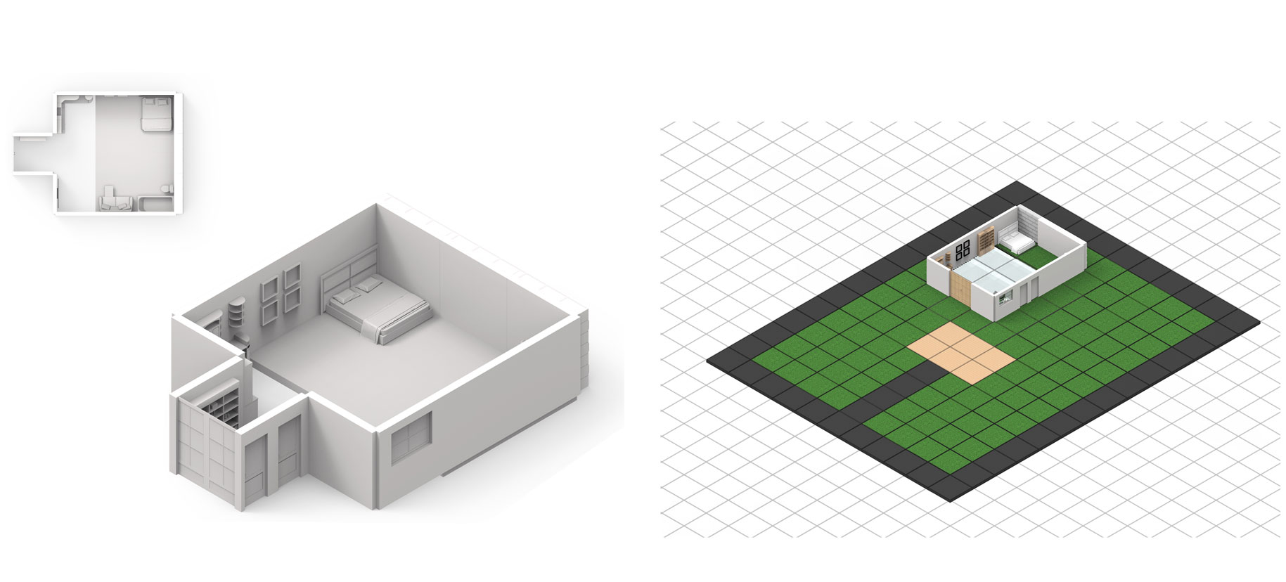 Home inside-out configuration